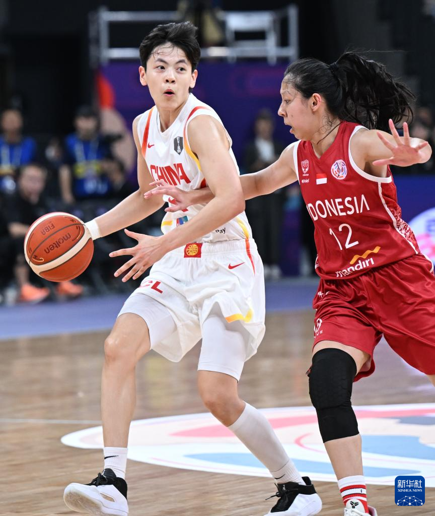 女篮亚洲杯:中国队胜印度尼西亚队
