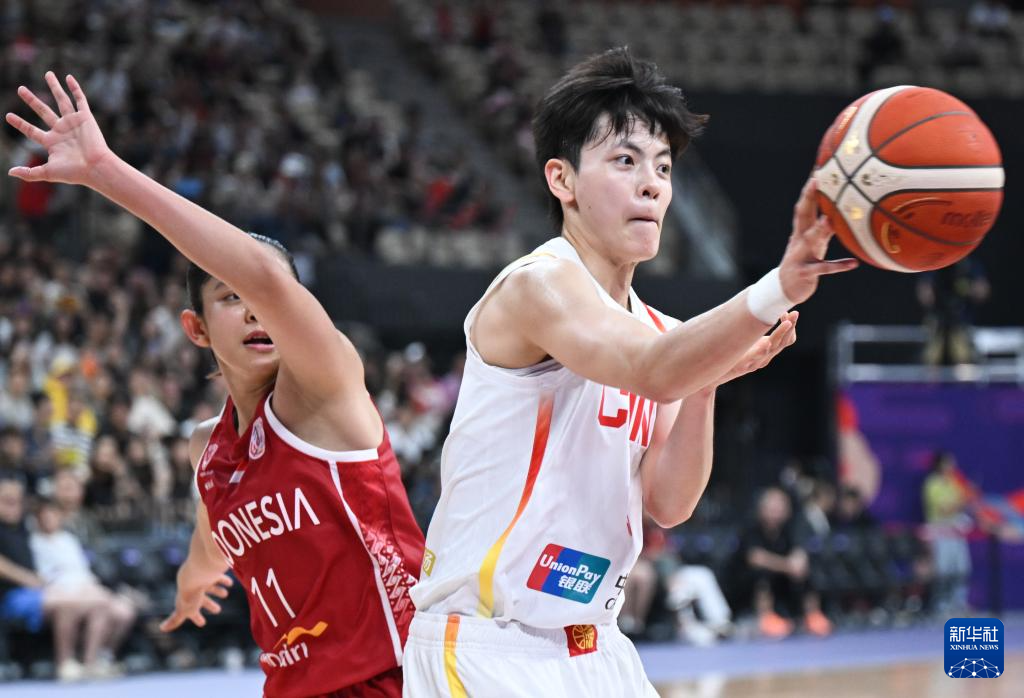 女篮亚洲杯:中国队胜印度尼西亚队