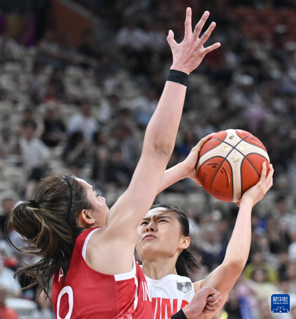 女篮亚洲杯:中国队胜印度尼西亚队