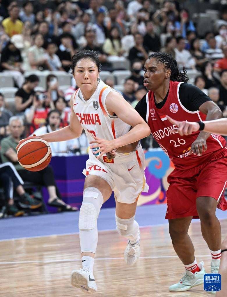 女篮亚洲杯:中国队胜印度尼西亚队