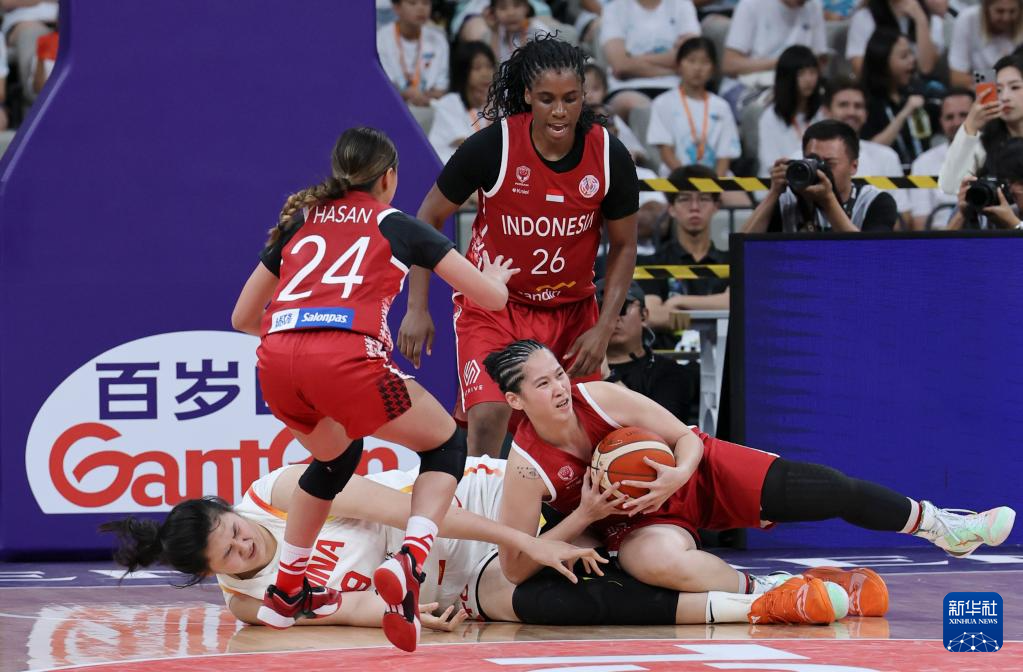 女篮亚洲杯:中国队胜印度尼西亚队