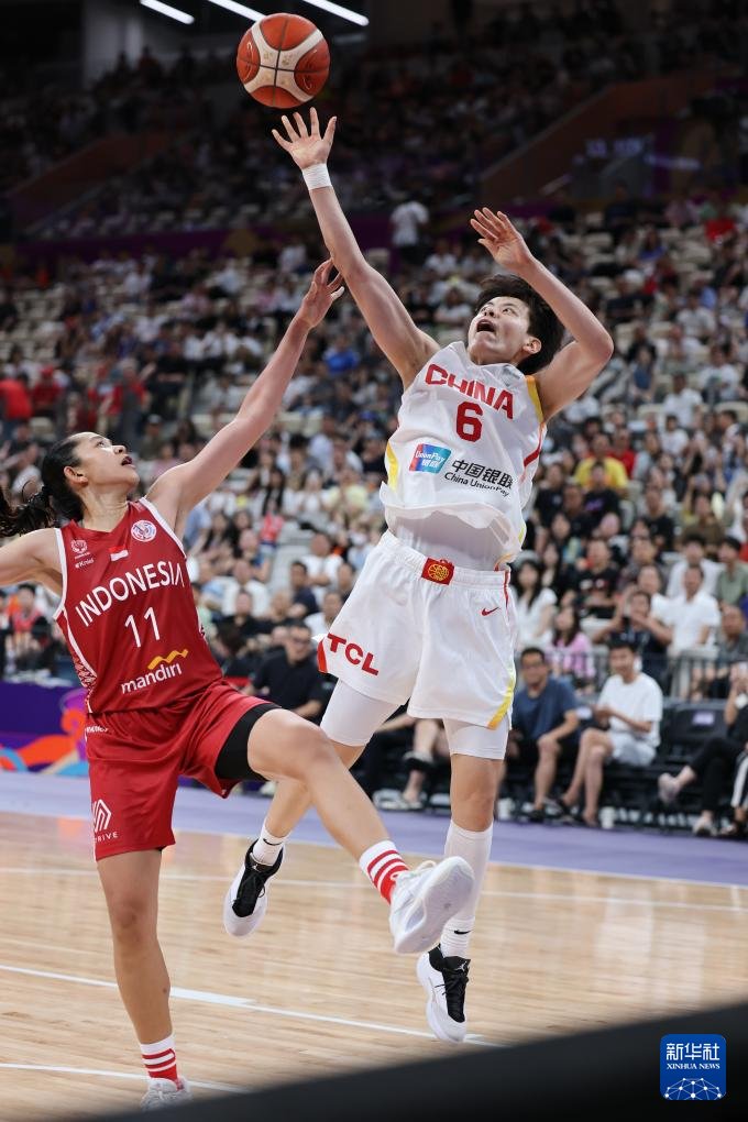 女篮亚洲杯:中国队胜印度尼西亚队