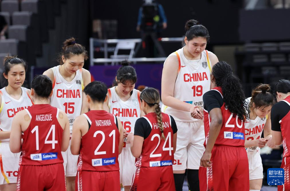 女篮亚洲杯:中国队胜印度尼西亚队