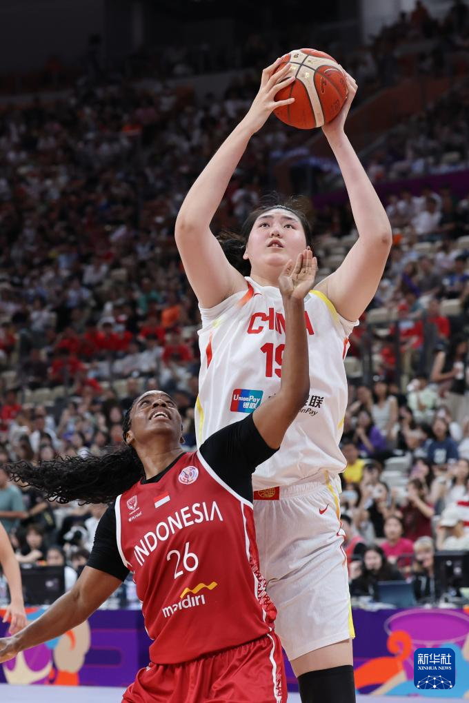 女篮亚洲杯:中国队胜印度尼西亚队