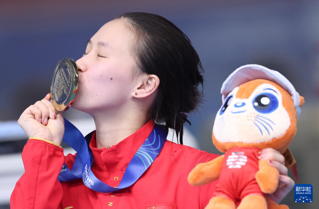 游泳世锦赛|跳水——女子10米跳台:陈芋汐夺冠