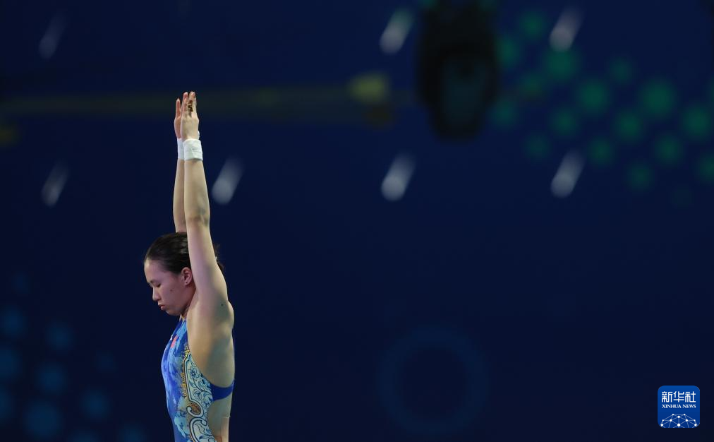 游泳世锦赛|跳水——女子10米跳台:陈芋汐夺冠