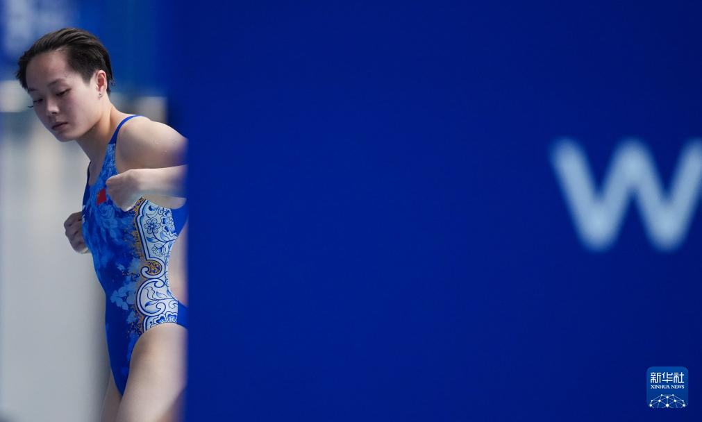 游泳世锦赛丨跳水——女子3米板决赛:陈艺文、陈佳包揽冠亚军