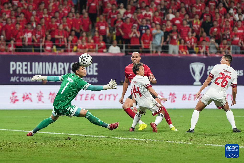 足球——亚冠精英联赛附加赛:成都蓉城队胜曼谷联队