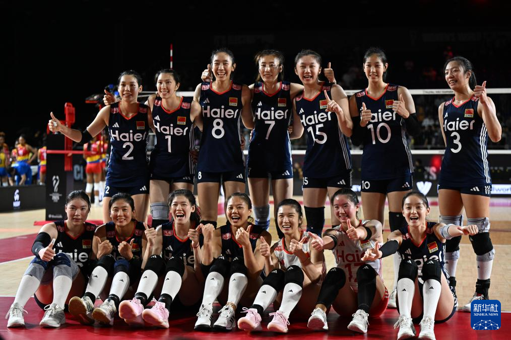 女排世锦赛:中国队胜哥伦比亚队