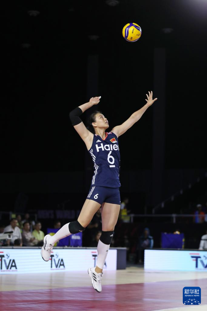 女排世锦赛:中国队胜哥伦比亚队