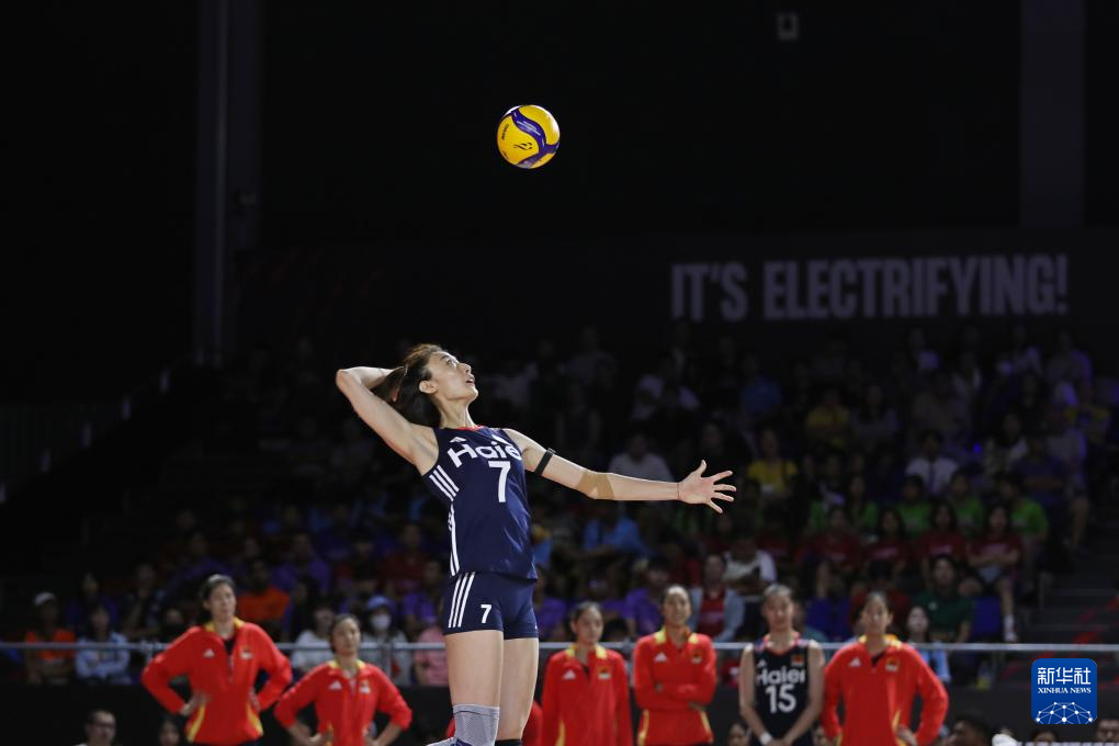女排世锦赛:中国队胜哥伦比亚队