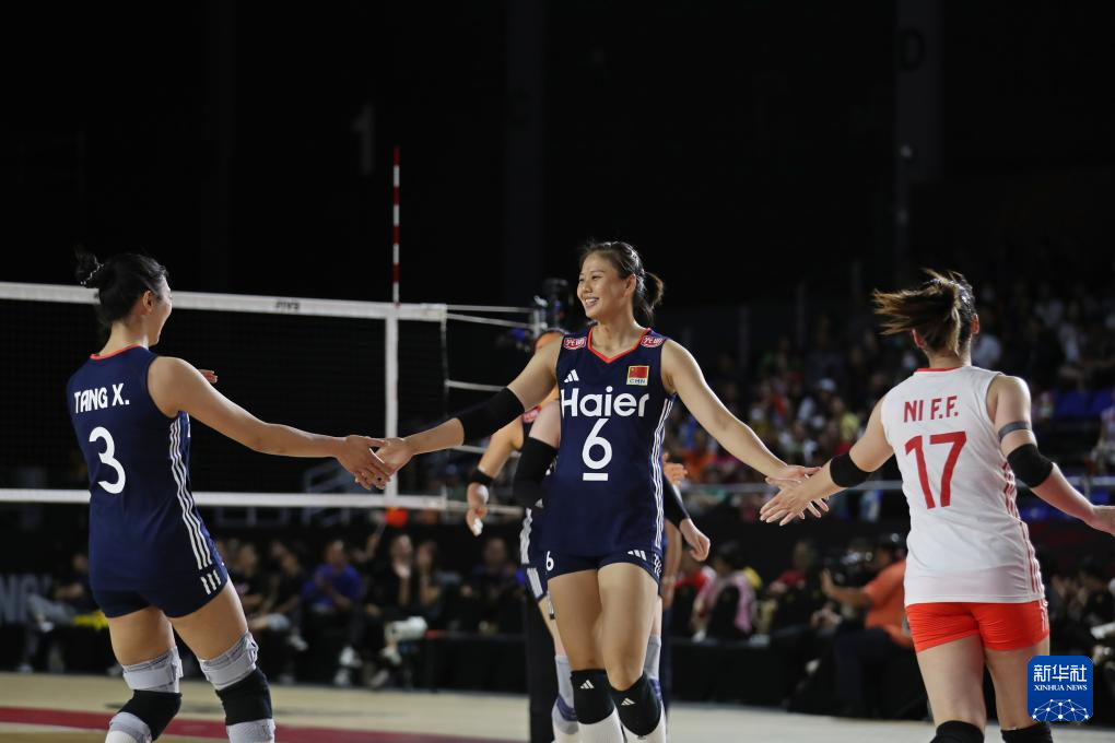 女排世锦赛:中国队胜哥伦比亚队