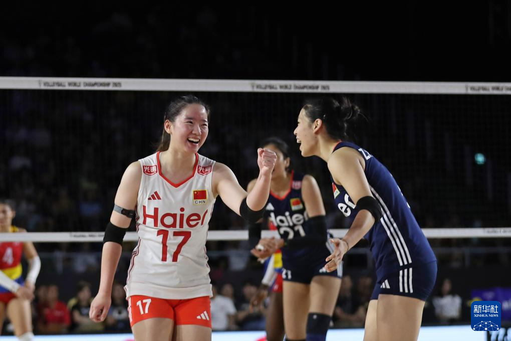 女排世锦赛:中国队胜哥伦比亚队