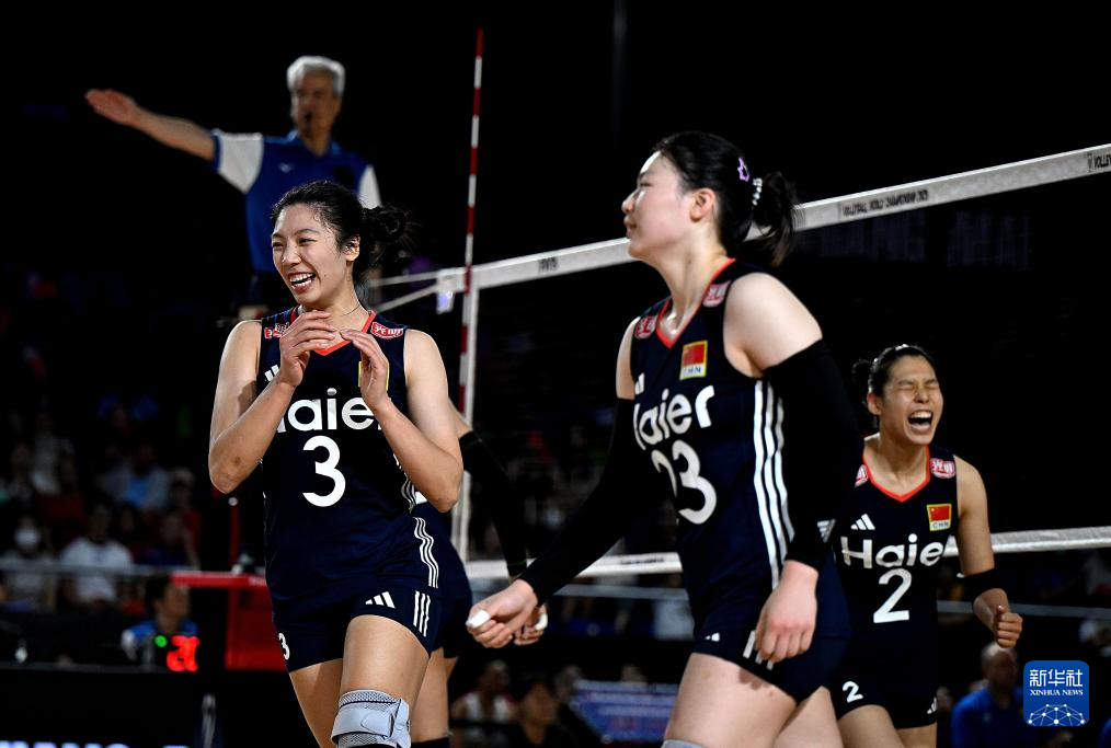 女排世锦赛:中国队胜哥伦比亚队