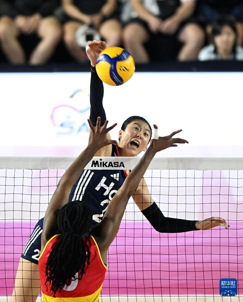 女排世锦赛:中国队胜哥伦比亚队