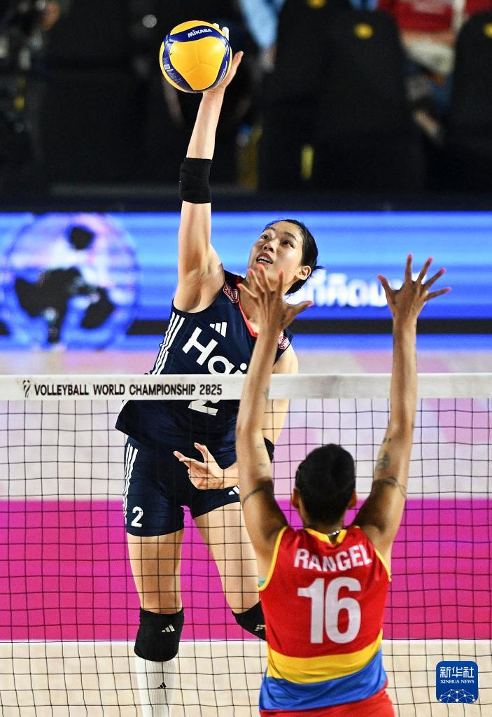女排世锦赛:中国队胜哥伦比亚队