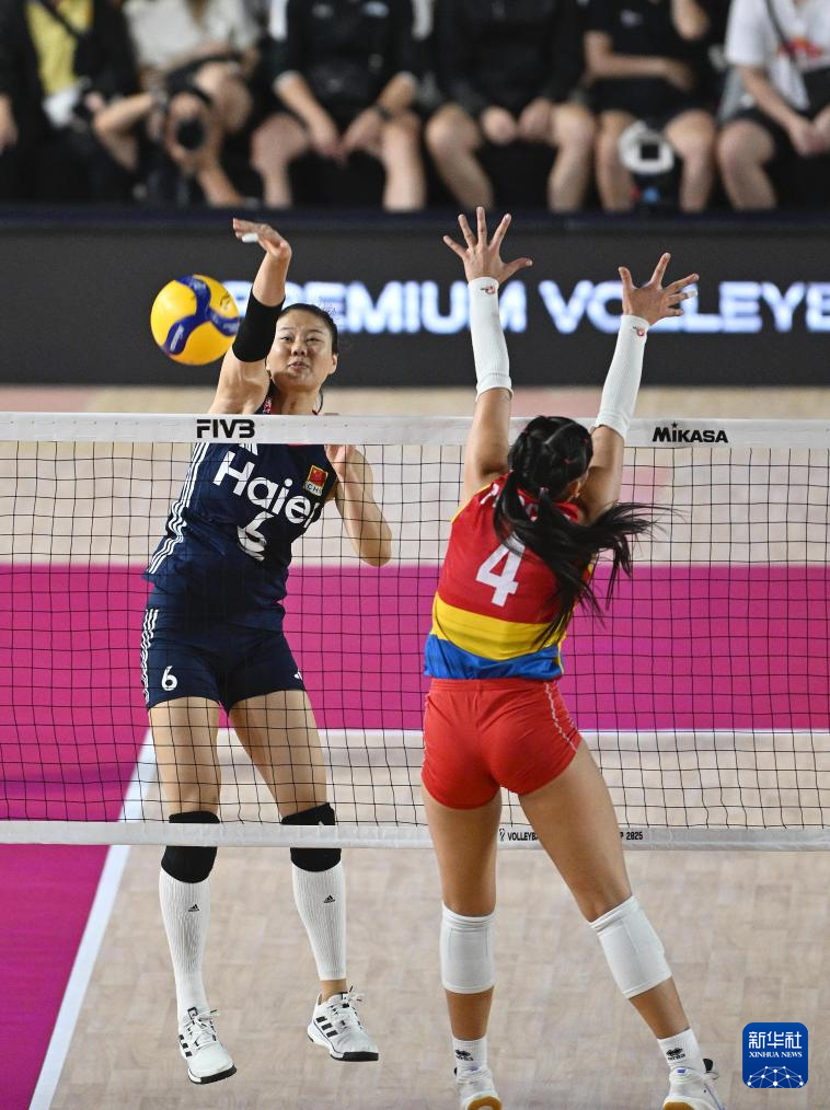 女排世锦赛:中国队胜哥伦比亚队