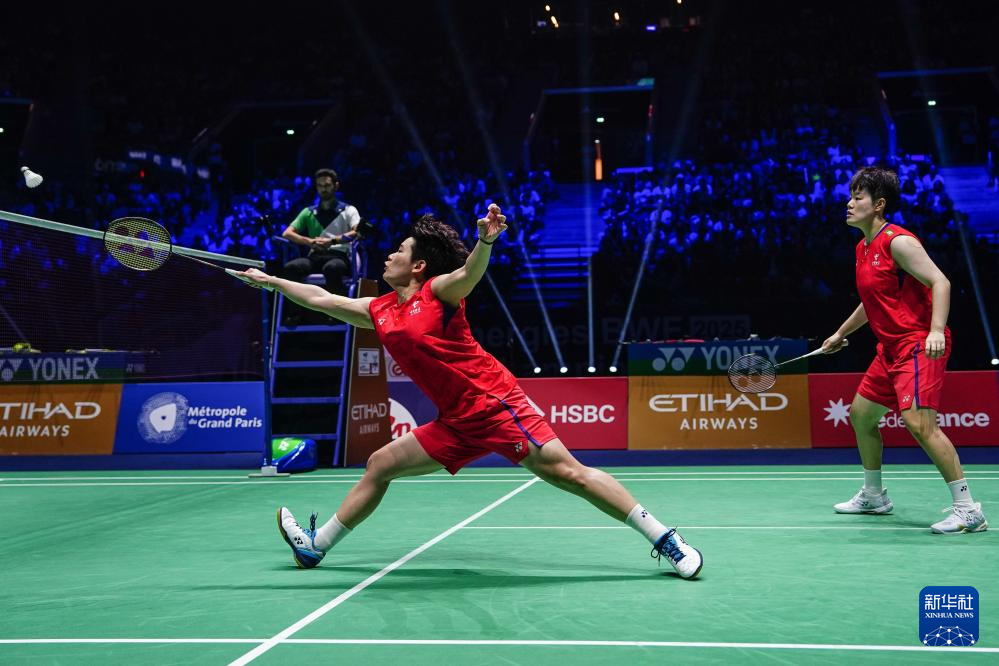 羽毛球世锦赛:刘圣书/谭宁获得女双冠军