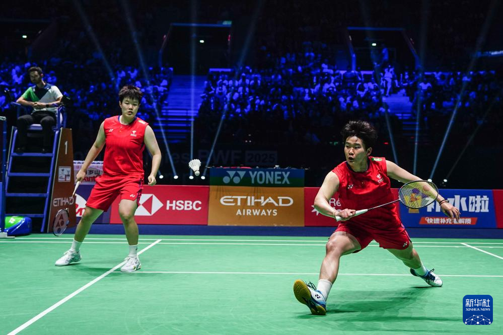 羽毛球世锦赛:刘圣书/谭宁获得女双冠军