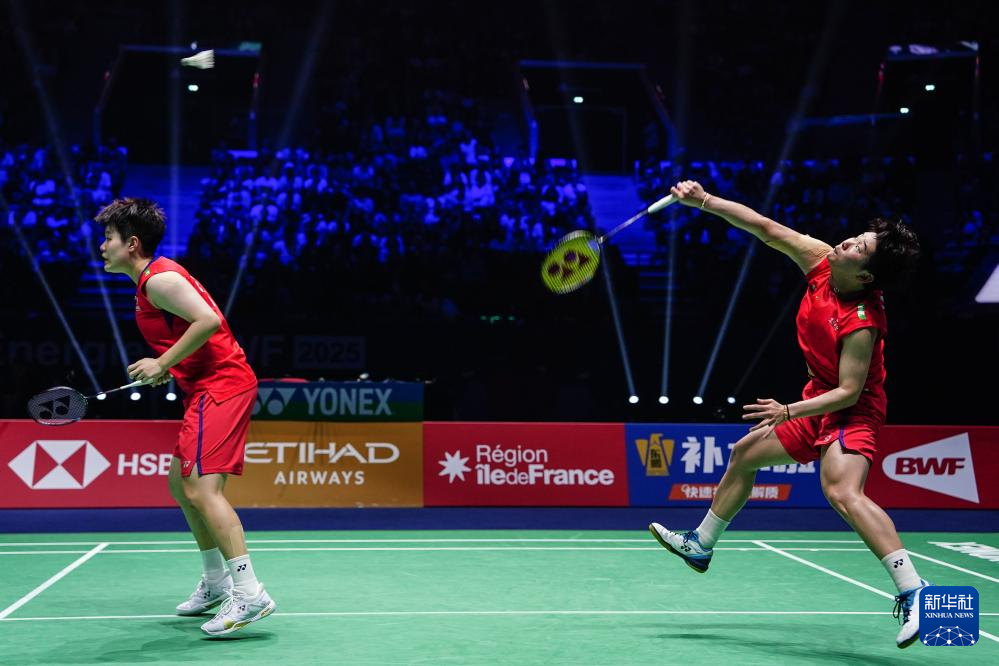 羽毛球世锦赛:刘圣书/谭宁获得女双冠军