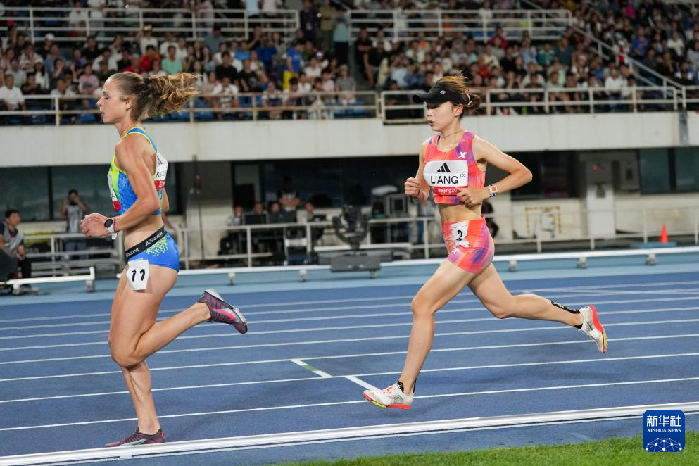 2025年世界田联洲际巡回赛:梁田田夺得女子3000米冠军