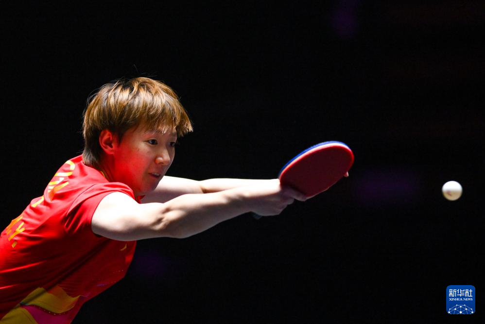 乒乓球——WTT澳门冠军赛:孙颖莎夺得女单冠军