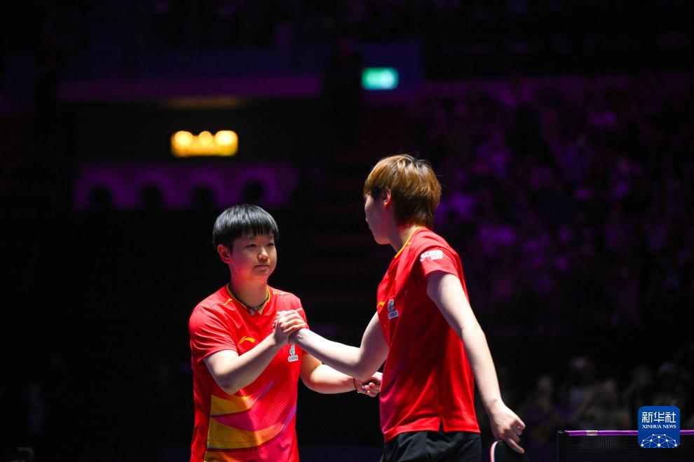 乒乓球——WTT澳门冠军赛:孙颖莎夺得女单冠军