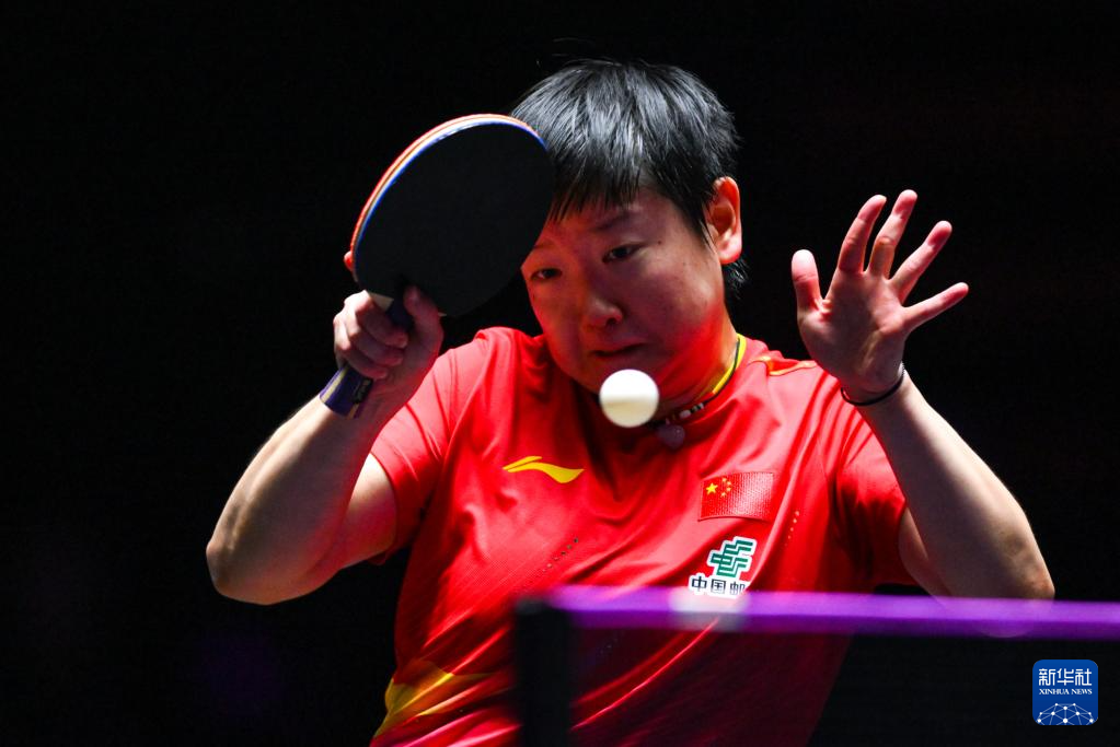 乒乓球——WTT澳门冠军赛:孙颖莎夺得女单冠军