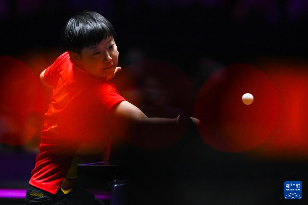 乒乓球——WTT澳门冠军赛:孙颖莎夺得女单冠军