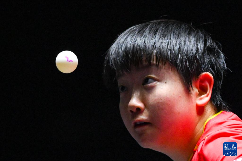 乒乓球——WTT澳门冠军赛:孙颖莎夺得女单冠军