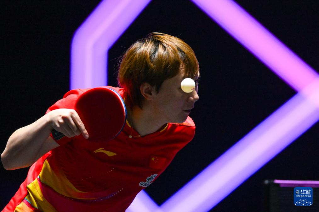 乒乓球——WTT澳门冠军赛:孙颖莎夺得女单冠军