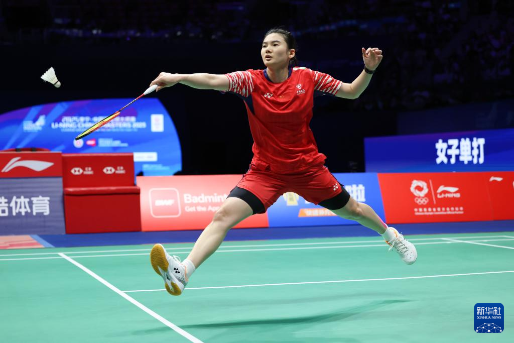 中国羽毛球大师赛:安洗莹获女单冠军