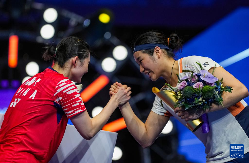 中国羽毛球大师赛:安洗莹获女单冠军