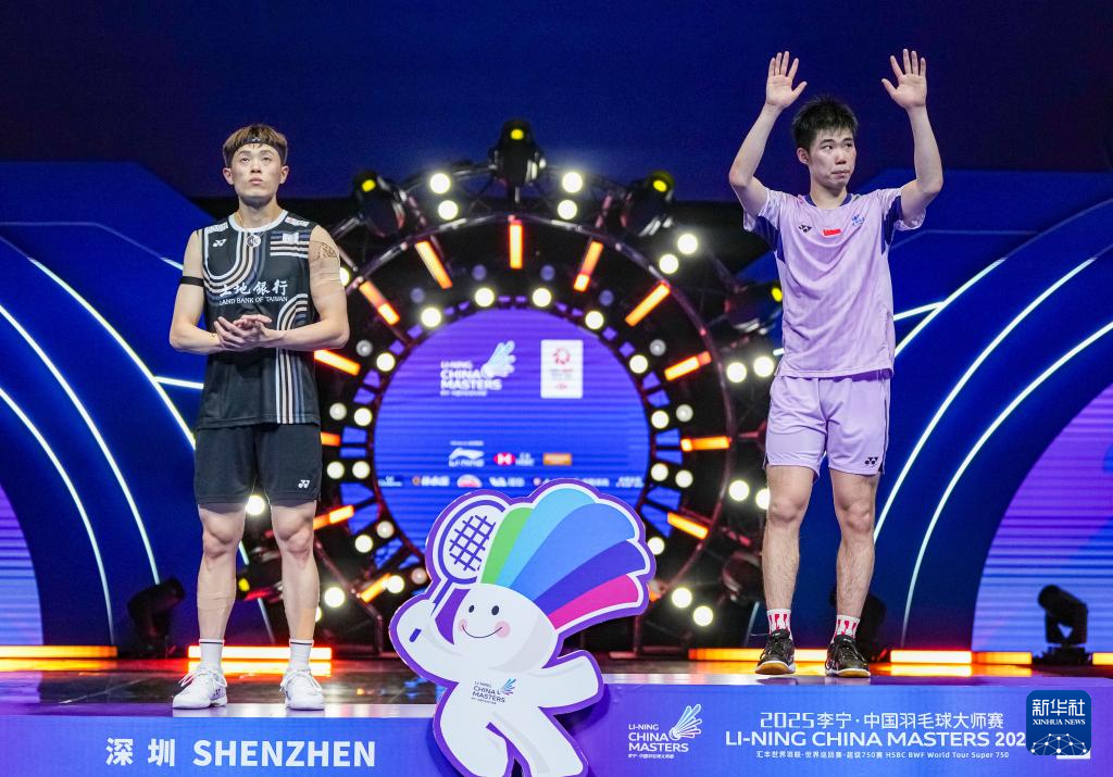 中国羽毛球大师赛:翁泓阳获男单冠军
