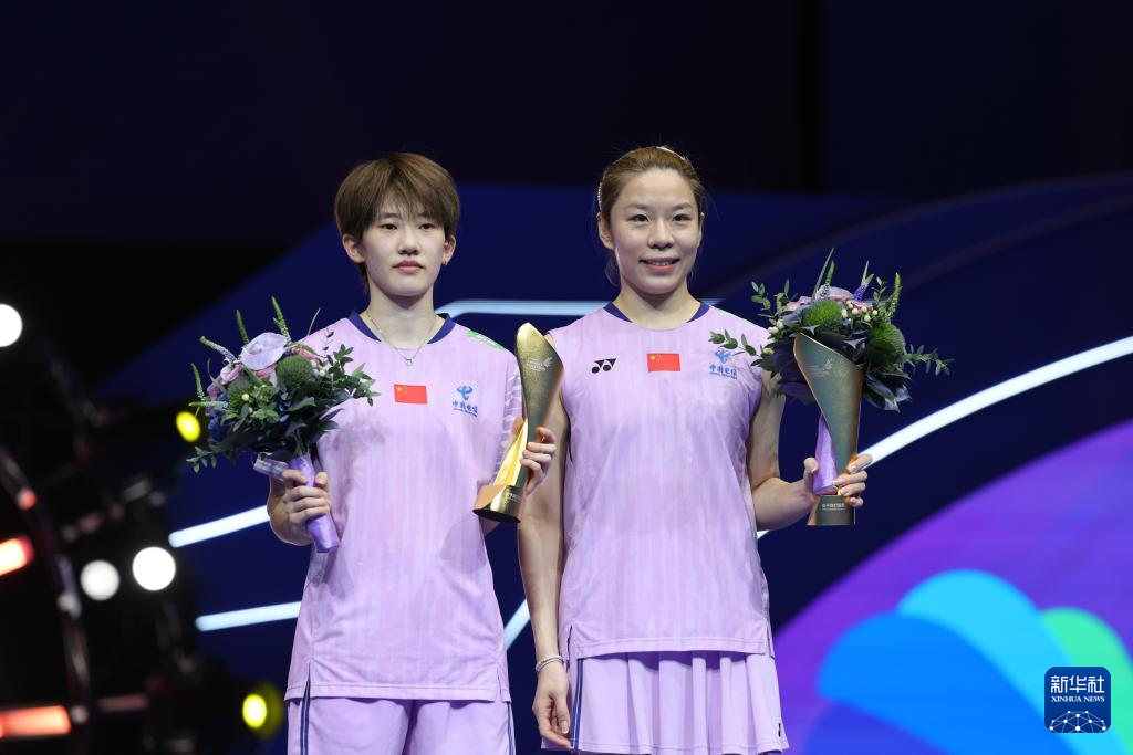 中国羽毛球大师赛:贾一凡/张殊贤夺得女双冠军