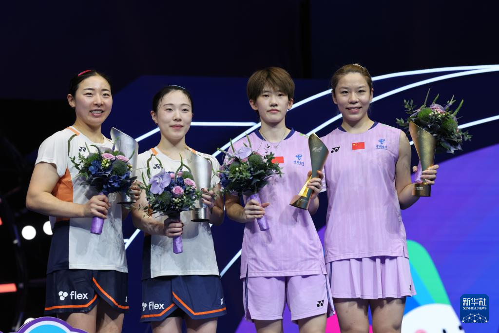 中国羽毛球大师赛:贾一凡/张殊贤夺得女双冠军