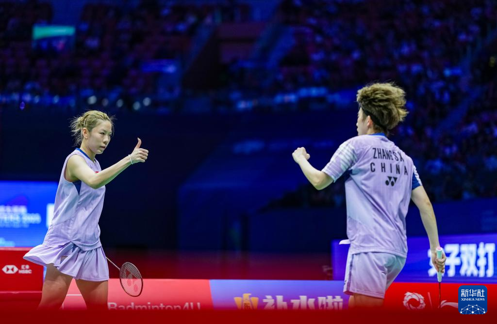 中国羽毛球大师赛:贾一凡/张殊贤夺得女双冠军