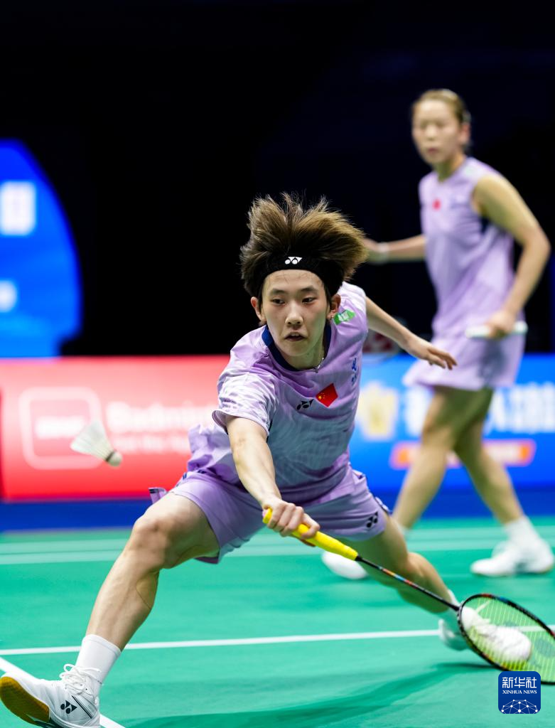 中国羽毛球大师赛:贾一凡/张殊贤夺得女双冠军