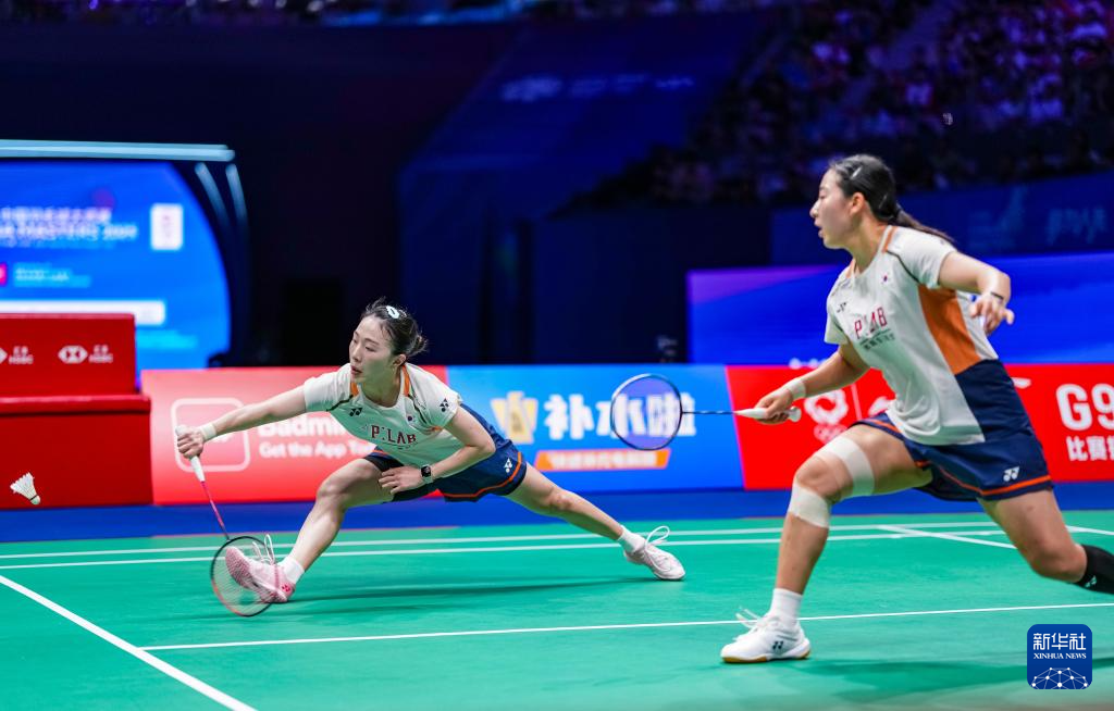 中国羽毛球大师赛:贾一凡/张殊贤夺得女双冠军