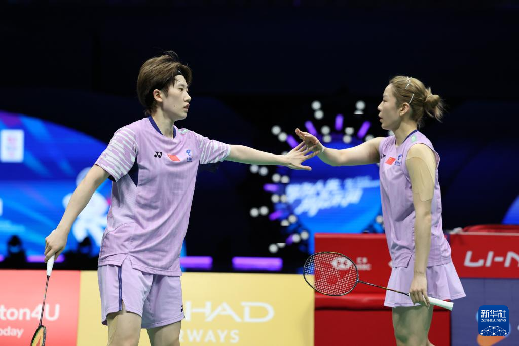 中国羽毛球大师赛:贾一凡/张殊贤夺得女双冠军