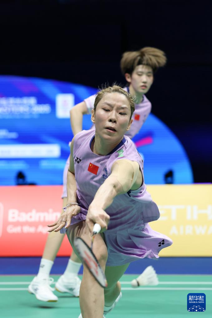 中国羽毛球大师赛:贾一凡/张殊贤夺得女双冠军