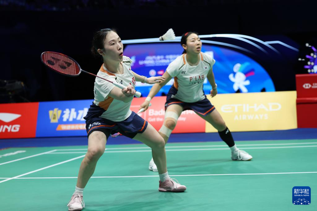 中国羽毛球大师赛:贾一凡/张殊贤夺得女双冠军