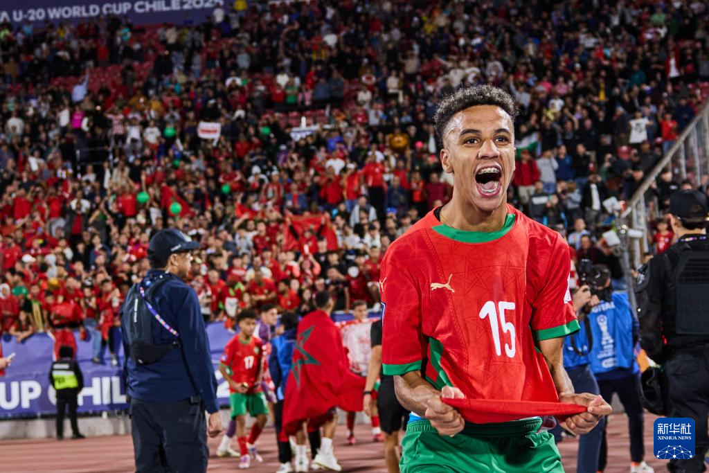 U20男足世界杯:摩洛哥队夺冠