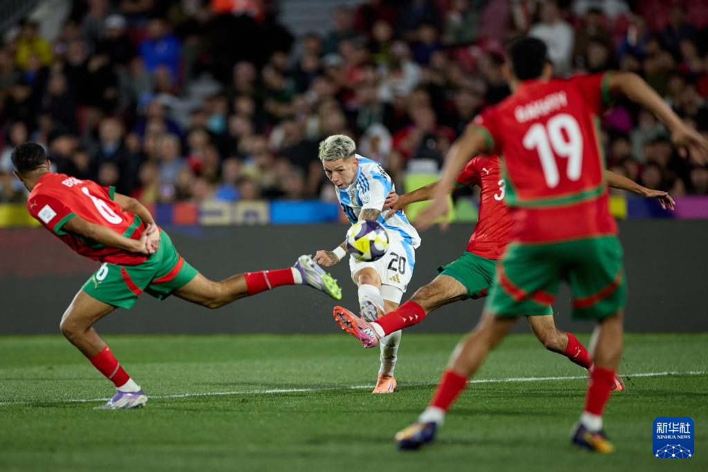 U20男足世界杯:摩洛哥队夺冠