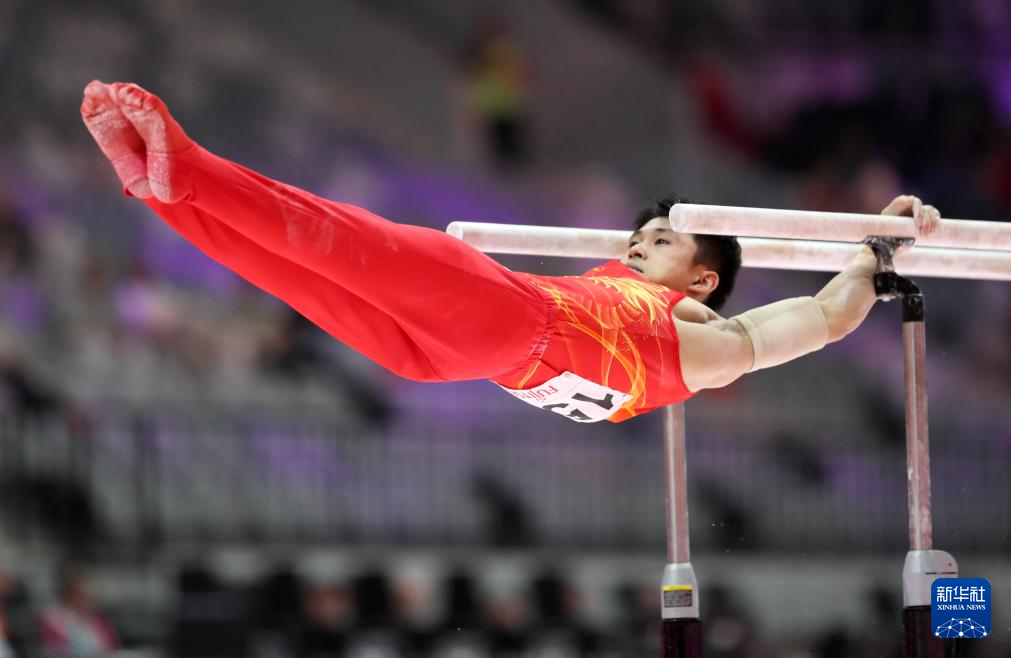 体操——世锦赛:中国队亮相男子资格赛