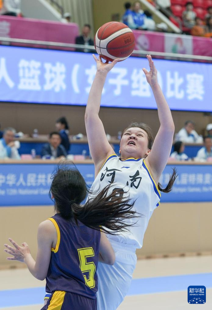 全国残特奥会|聋人篮球女子组:河南队胜天津队