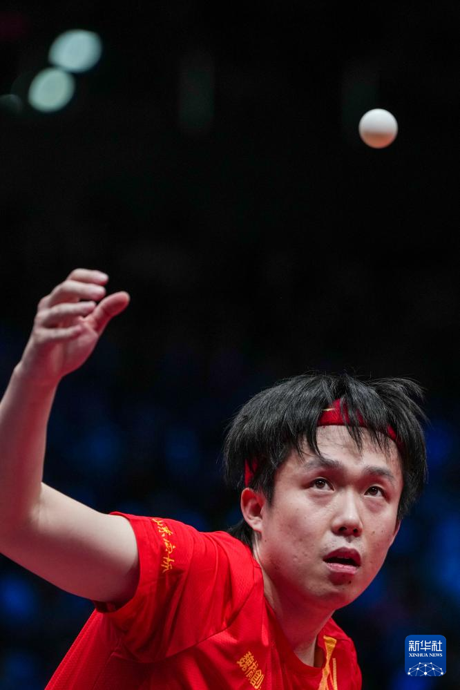 乒超联赛总决赛男团决赛:山东魏桥·向尚运动队夺冠