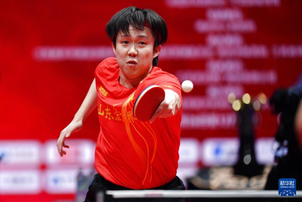 乒超联赛总决赛男团决赛:山东魏桥·向尚运动队夺冠