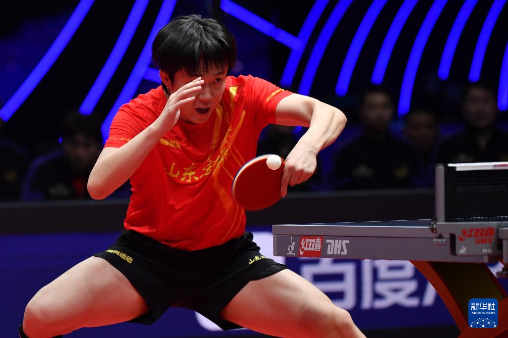 乒超联赛总决赛男团决赛:山东魏桥·向尚运动队夺冠