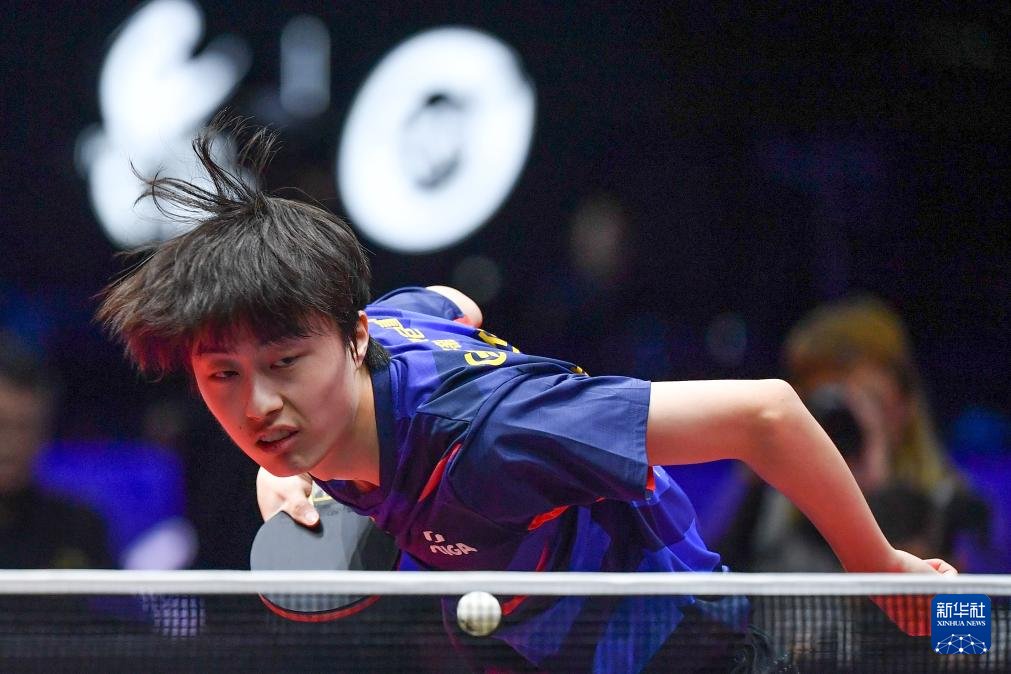 乒超联赛总决赛男团决赛:山东魏桥·向尚运动队夺冠